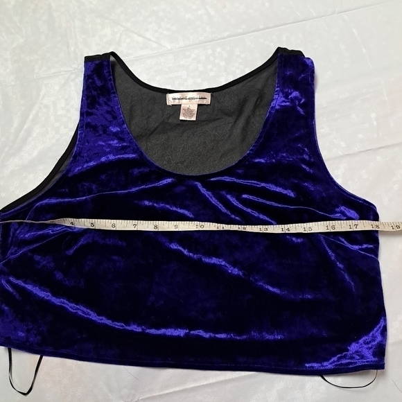 BAND of Gypsies Velvet Crop Top - Picture 9 of 10